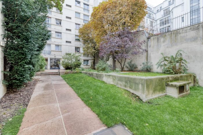 Jardin de la copropriété