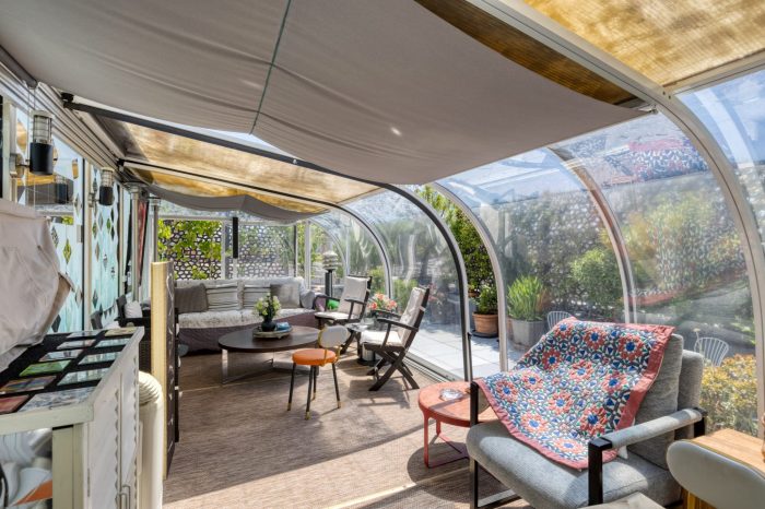 Terrasse pergola avec tonnelle