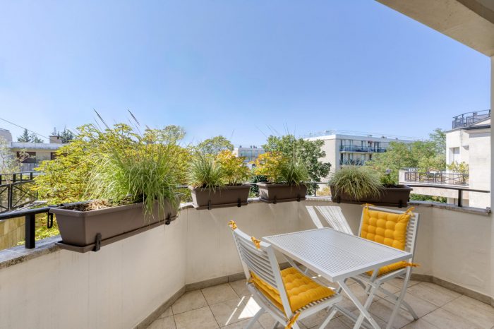 Terrasse plein soleil
