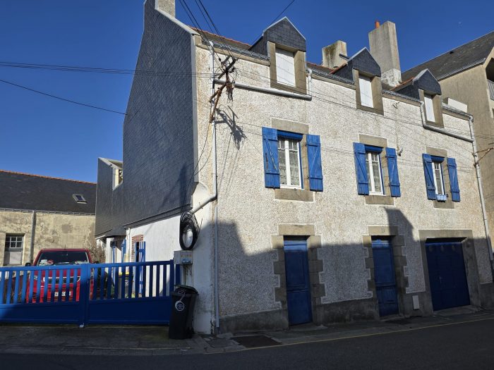 Façade de la maison — Quiberon, Bretagne